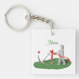 Llavero Dein innerer Halt Schlüsselanhänger 