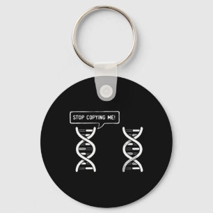 Llavero Deja de Copiarme Divertido Chiste de Ciencia ADN B