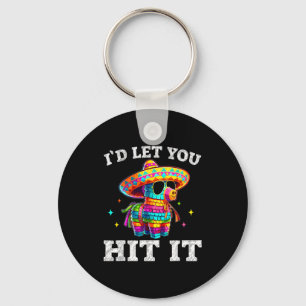 Llavero Deja golpear camisa de piñata cinco de mayo hombre