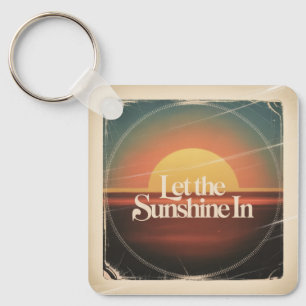 Llavero Deja que entre la luz del sol