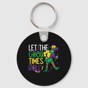 Llavero Deja que ruede el buen tiempo Jester Bead Divertid