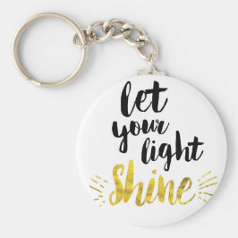 Llavero Deja que tu luz brille