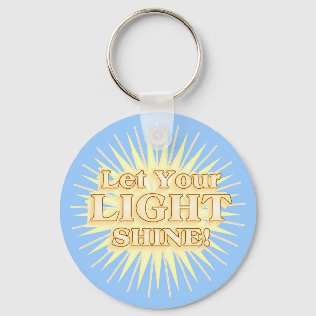 Llavero Deja que tu luz brille KEYCHAIN (Anverso)
