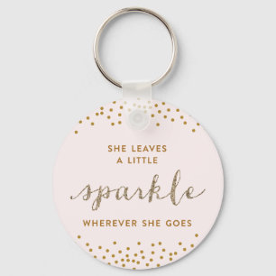Llavero Deja una pequeña llave Sparkle™