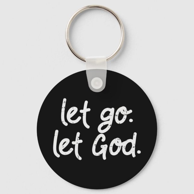 Llavero Dejar que Dios Dios, Dios, Dios, Dios, Dios mío, C (Anverso)