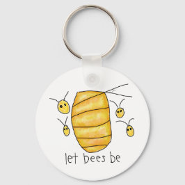 Llavero "Dejen que las abejas sean"