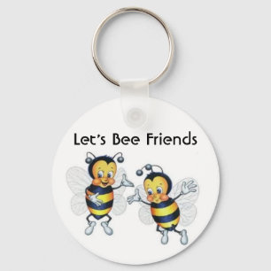 Llavero Déjenos los amigos de la abeja