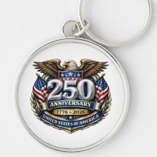 Llavero del 250 aniversario de EE. UU.