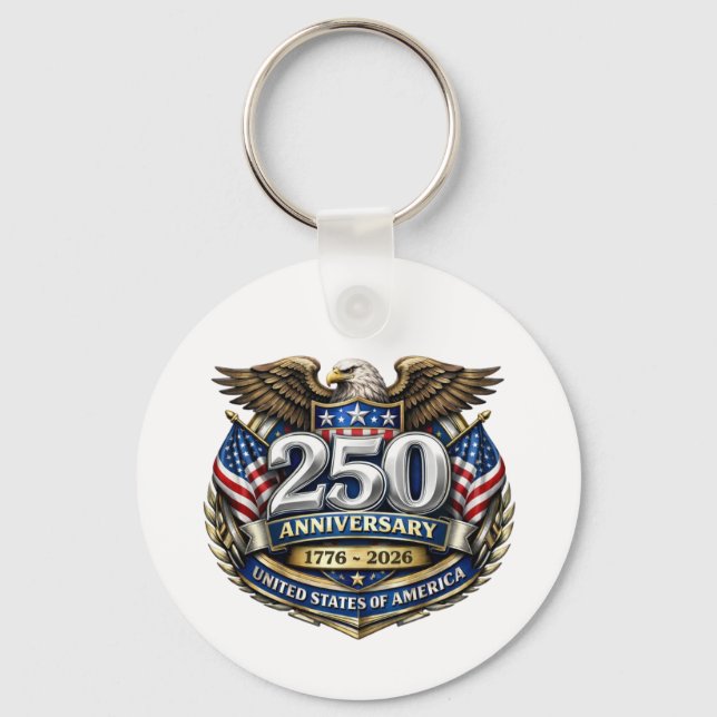 Llavero del 250 aniversario de EE. UU. (Anverso)