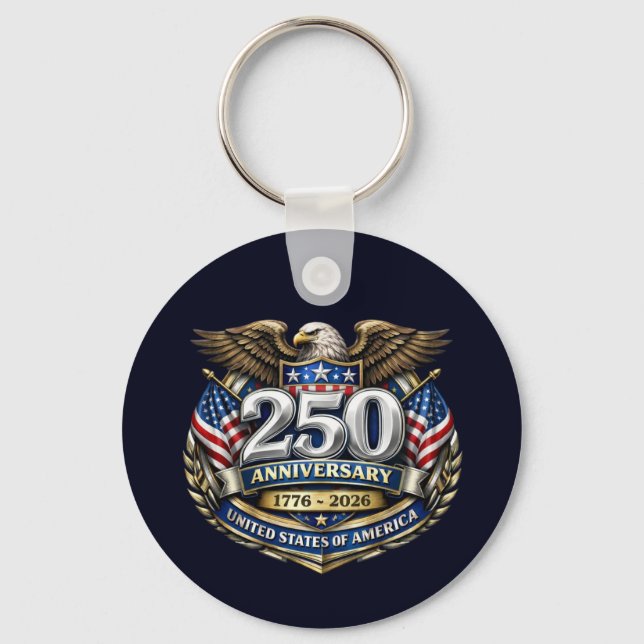 Llavero del 250 aniversario de EE. UU. (Anverso)