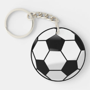 Llavero del acrílico de Soccerball
