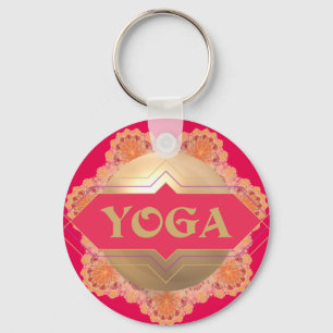 Llavero del alcohol de la yoga