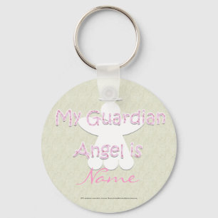 Llavero del ángel de guarda