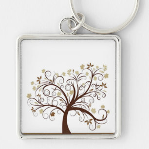 Llavero del árbol del otoño