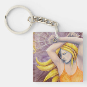 Llavero del baile de la diosa del fuego