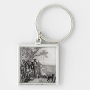 Llavero Del balboa la vista primero del Océano Pacífico