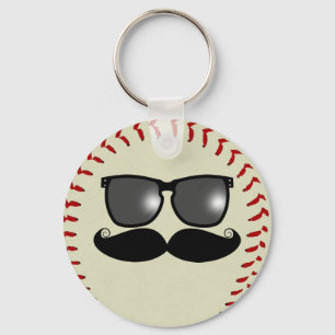 Llavero del bigote del béisbol