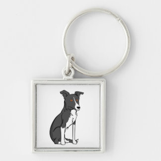 Llavero del border collie