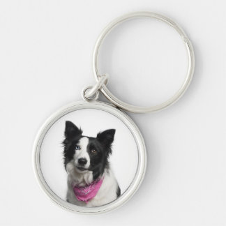 Llavero del border collie