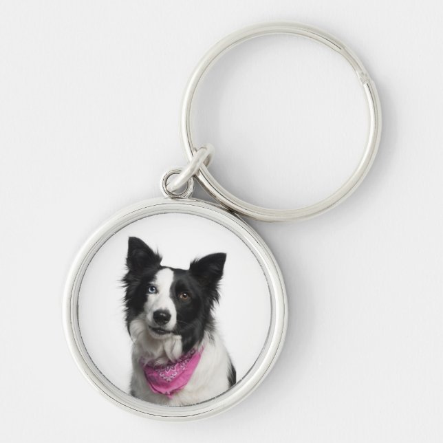 Llavero del border collie (Frente)