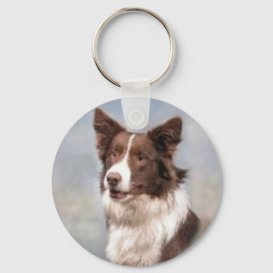 Llavero del border collie