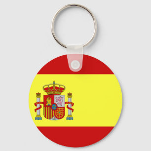 Llavero del botón de ESPAÑA