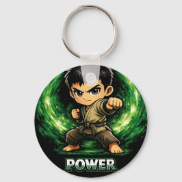 Llavero del Centro de Poder del Dojo Chibi
