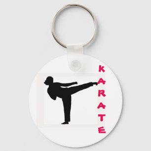 Llavero del chica del karate