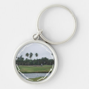 Llavero del club de campo del golf