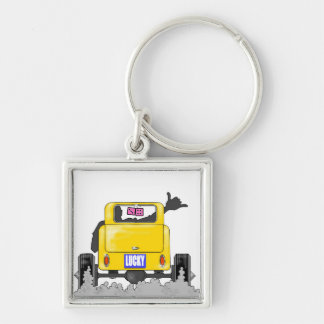 Llavero del coche de carreras