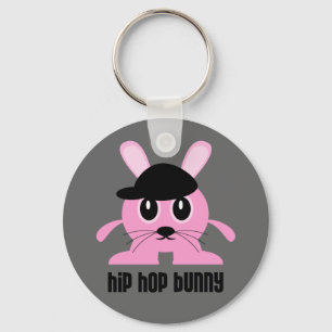 Llavero del conejito de Hip Hop