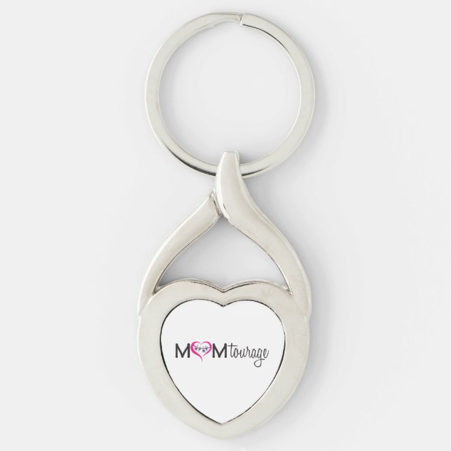 Llavero del corazón de Momtourage (Anverso)