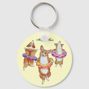 Llavero del Corgi Galés del Pembroke