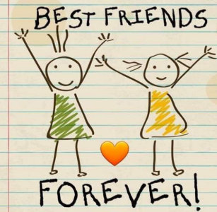 Llaveros De Los Mejores Amigos Dibujos Animados Para Siempre