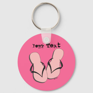 Llavero del desfile del flip-flop