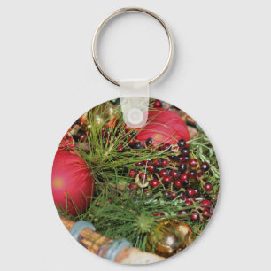 Llavero del día de fiesta del navidad de los árbol