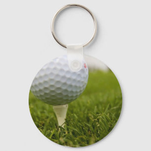 Llavero del diseño del tee de golf