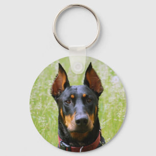 Llavero del Doberman