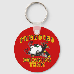 Llavero del equipo de Driking de los pingüinos