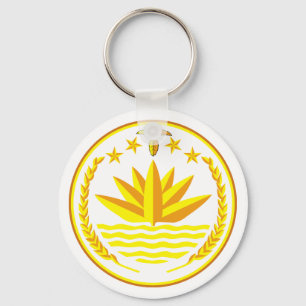 Llavero del escudo de armas de Bangladesh