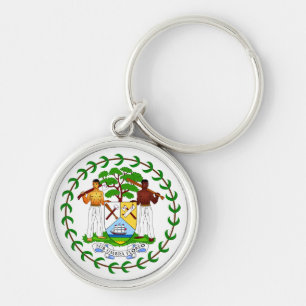 Llavero del escudo de armas de Belice