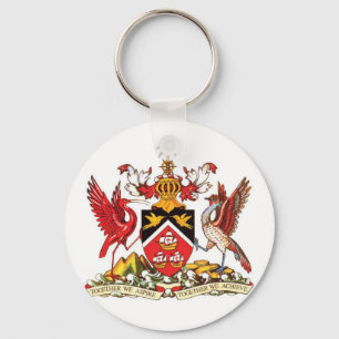 Llavero del escudo de armas de Trinidad and Tobago