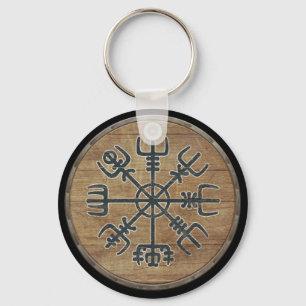 Llavero del escudo de Viking - Vegvisir
