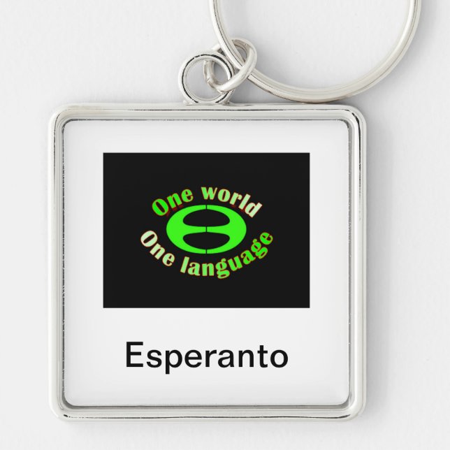 Llavero del esperanto (Frente)