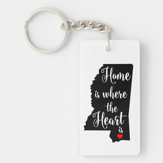 Llavero del estado de Mississippi (Frente)