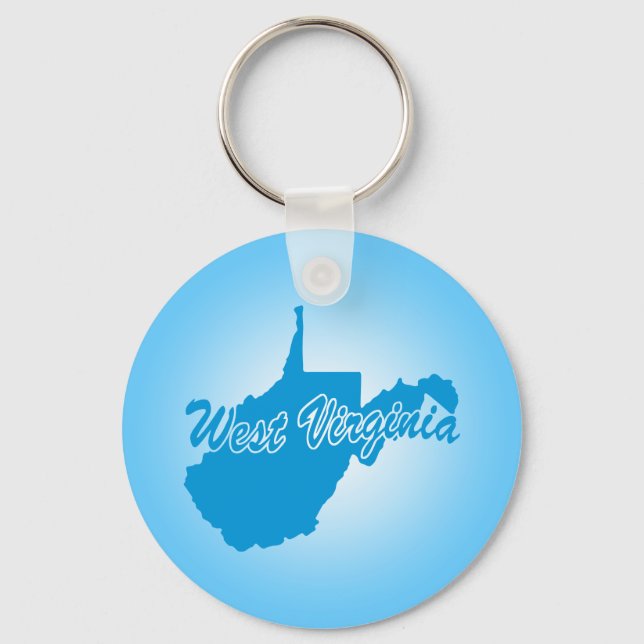 Llavero del estado de Virginia Occidental (Anverso)