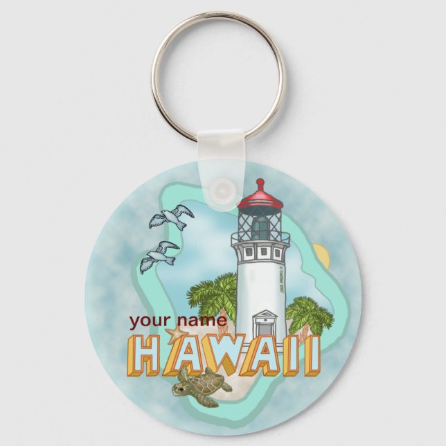 Llavero del faro de Hawaii (Anverso)
