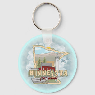 Llavero del faro de Minnesota