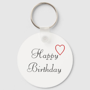 Llavero del feliz cumpleaños