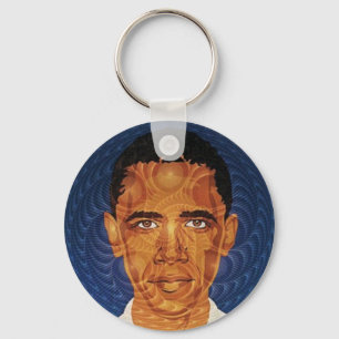 Llavero del fractal de Obama